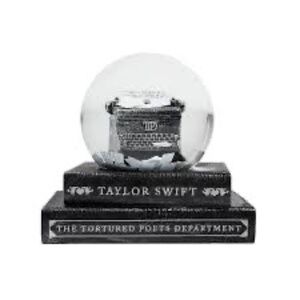 Taylor Swift Tortured Poet Snow Globe